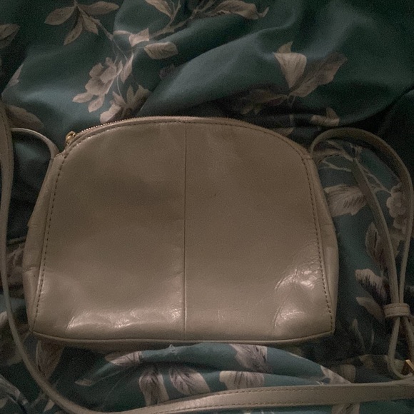 HOBO Grey Leather Crossbody Bag - Picture 9 of 12